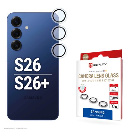DISPLEX CamGlass Single Lens Sam. Galaxy S26/S26 2 Stück