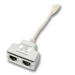 EFB T-Adapter Cat.5e 2x10/100BaseT für Cablesharing