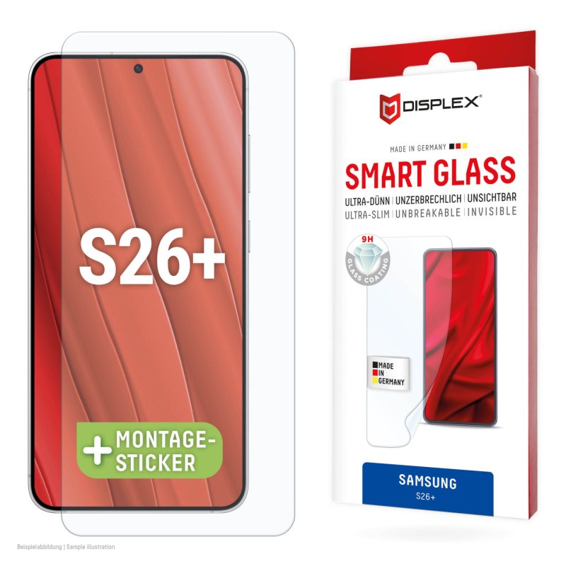 DISPLEX Displayschutz Smart Glass für Samsung Galaxy S26 