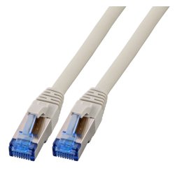 EFB RJ45 Patchk. S/FTP Cat.6A Cat7 TPE superflex 3.00m grau