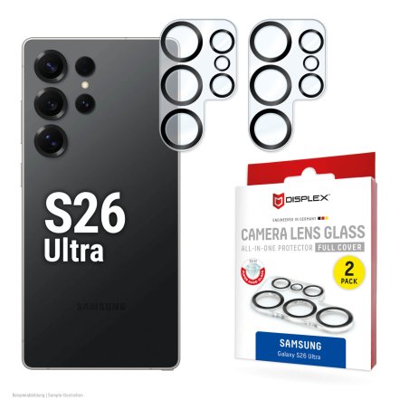DISPLEX CamGlass All-In-One Samsung Gal. S26 Ultra 2 Stück