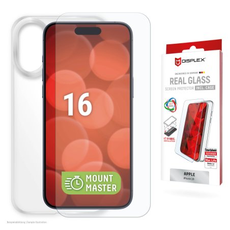 Displex 02273 écran et protection arrière de téléphones portables Protection d'écran transparent Apple 1 pièce(s)