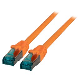 EFB RJ45 Patchkabel S/FTP Cat.6A LSZH 2.00m orange