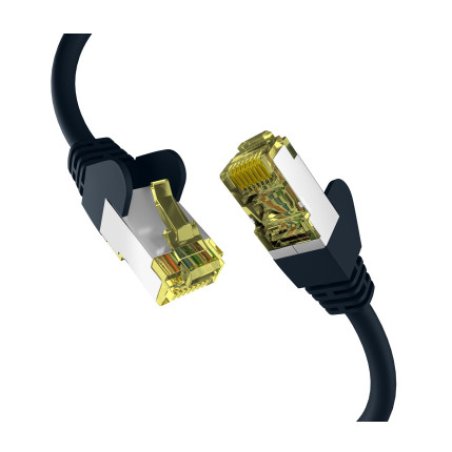EFB Elektronik EC020200032 networking cable Black 0.25 m Cat6a S/FTP (S-STP)