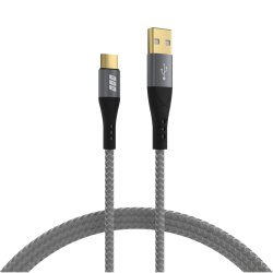 EFB Elektronik USB-AC-00001 câble USB USB 2.0 0,5 m USB A USB C Noir, Gris