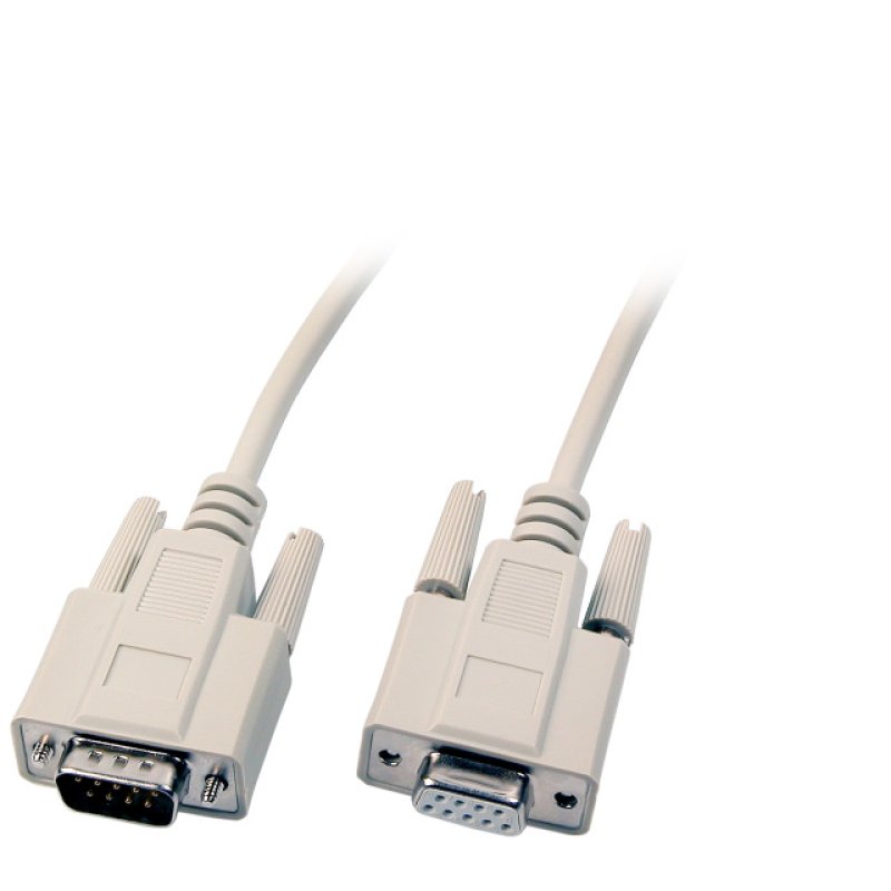 EFB Elektronik EK131.1 serial cable Beige 1 m D-Sub 9