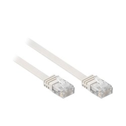Alcasa Cat.6 UTP, 5m câble de réseau Gris Cat6 U/UTP (UTP)