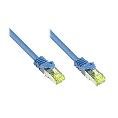 Alcasa 1.5m Cat7 RJ-45 networking cable Blue S/FTP (S-STP)