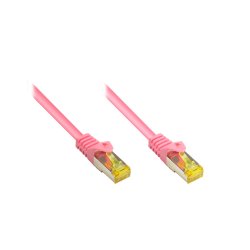 Alcasa 8070R-020M câble de réseau Magenta 2 m Cat7 S/FTP (S-STP)