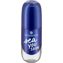 Essence gel nail colour vernis à ongles 8 ml Bleu Colle pailletée
