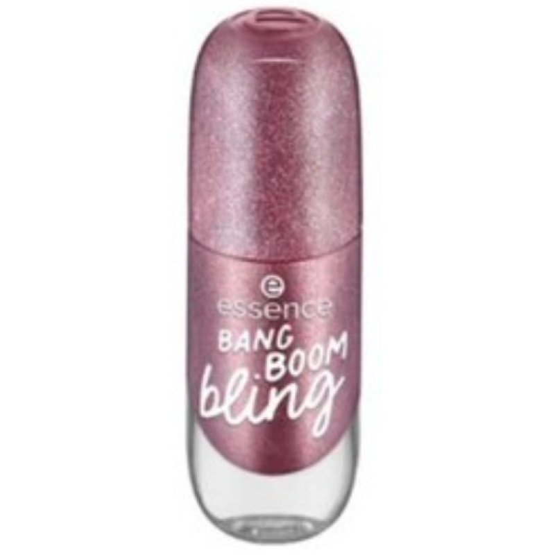 Essence gel nail colour vernis à ongles 8 ml Rose Colle pailletée