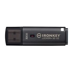 Kingston Technology IronKey 32 Go Locker Plus 50 G2, FIPS 197, AES-256