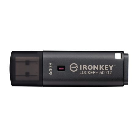 Kingston Technology IronKey 64 Go Locker Plus 50 G2, FIPS 197, AES-256