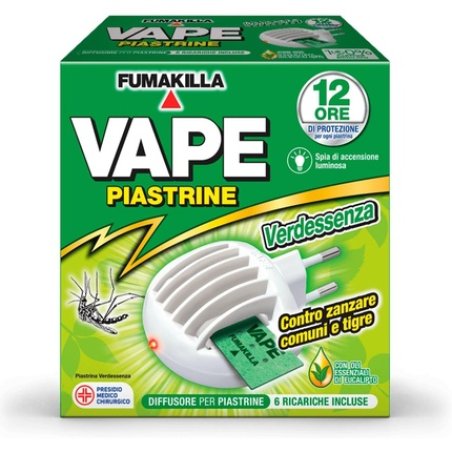 Bee Diffuser Anti-Mosquito Plates Common and Tiger Verdessenza