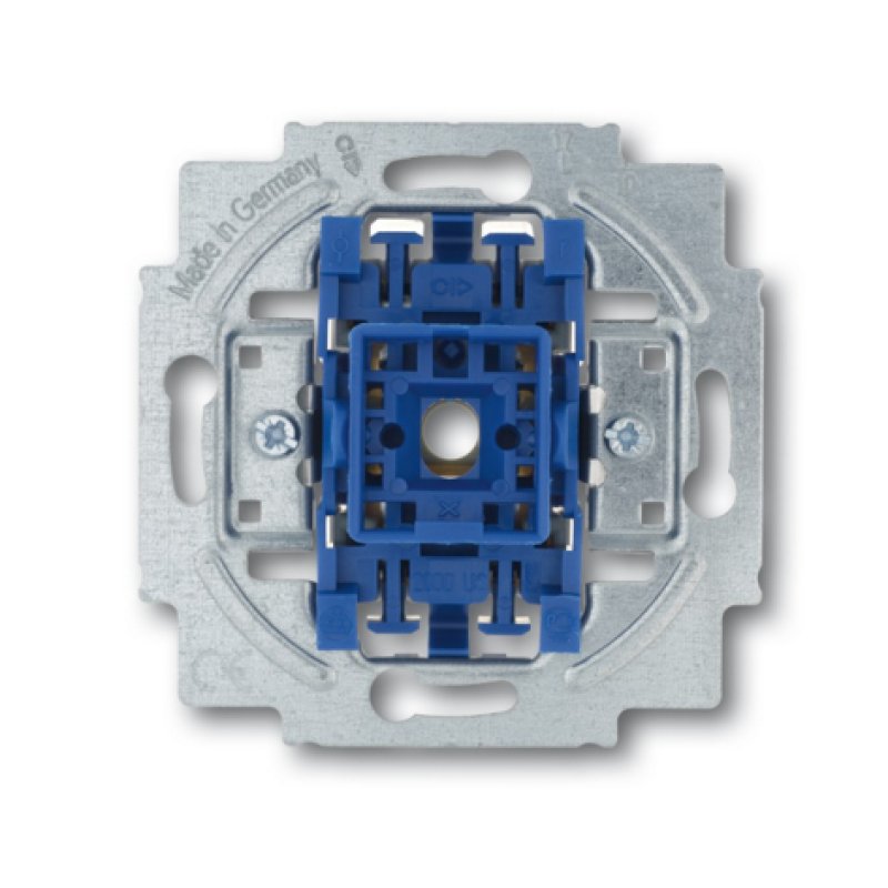 Busch-Jaeger 1012-0-2042 commutateur électrique 2P Bleu, Gris