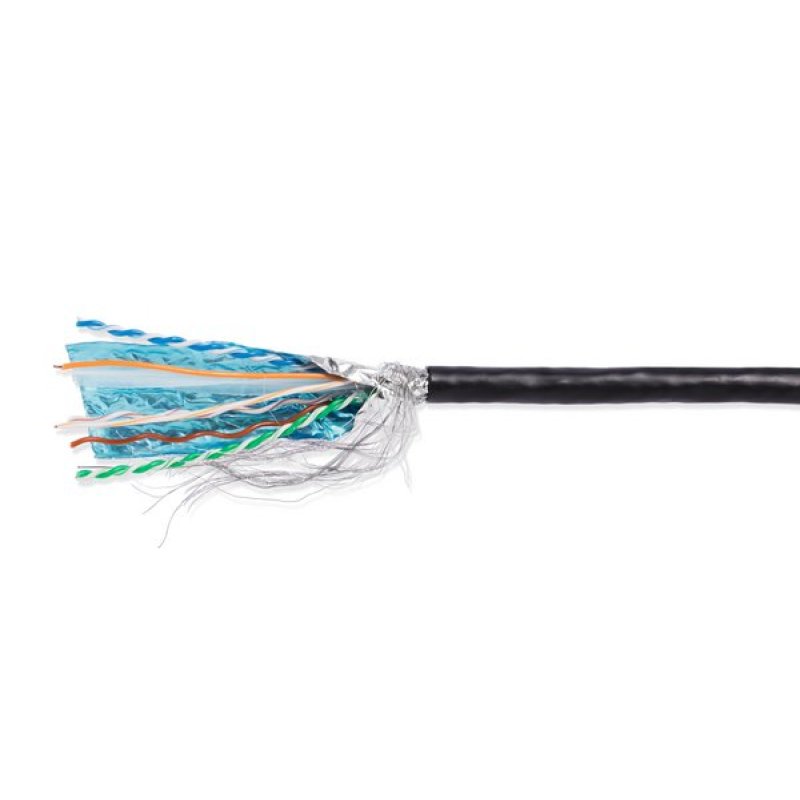 ALTILAN6A CAT.6A SF/UTP TPE CABLE BLACK HDBaseT - 100M