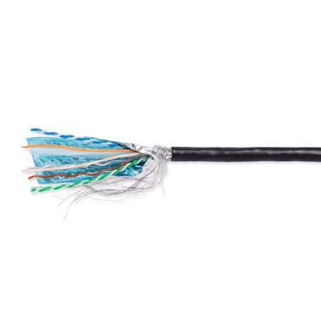ALTILAN6A CAT.6A SF/UTP TPE CABLE BLACK HDBaseT - 100M