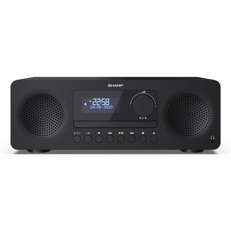 Sharp XL-B720D(BK) home audio system Home audio micro system 30 W Black