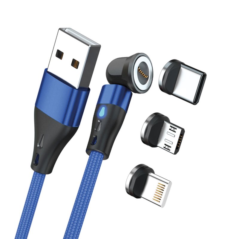 RealPower MagneticCharge3 USB cable 2 m USB A Blue