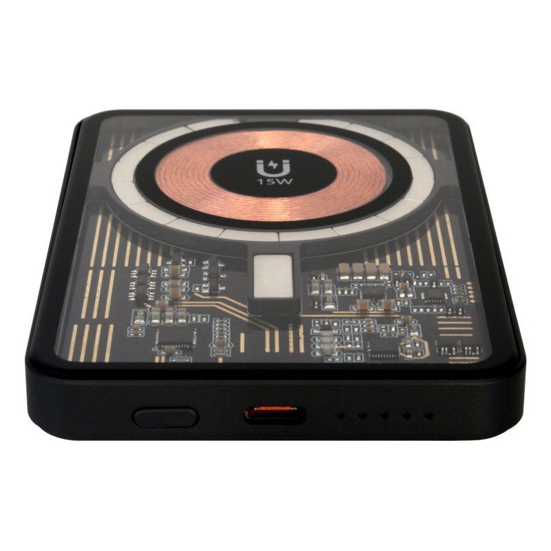 RealPower PB-5000 MAG Watch 5000 mAh Wireless charging Black