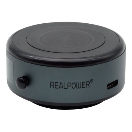 RealPower ChargeAir MAG Car Support passif Mobile/smartphone Noir