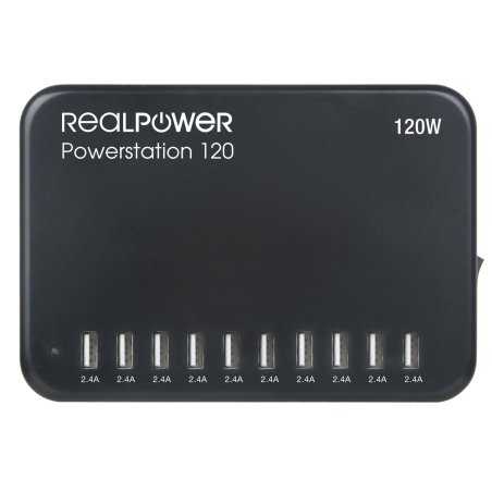 RealPower Power Station 120 - Indoor - AC - Schwarz