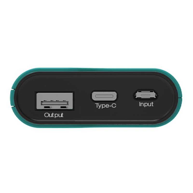 RealPower PB-7500C 7500 mAh Black, Green