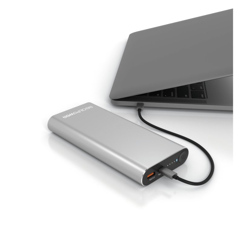 RealPower Powerbank PB-20000PD Pro silber 20.000mAh