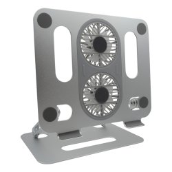 RealPower FanStand 1,Notebook/Tablet Stand mit Fan und RGB