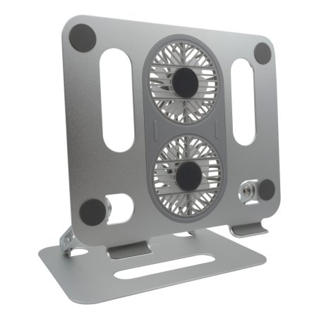 RealPower FanStand 1,Notebook/Tablet Stand mit Fan und RGB