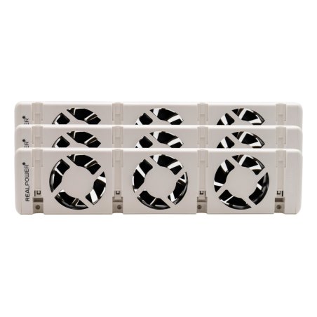RealPower HL-3 Intérieure Blanc Chauffage de ventilateur électrique