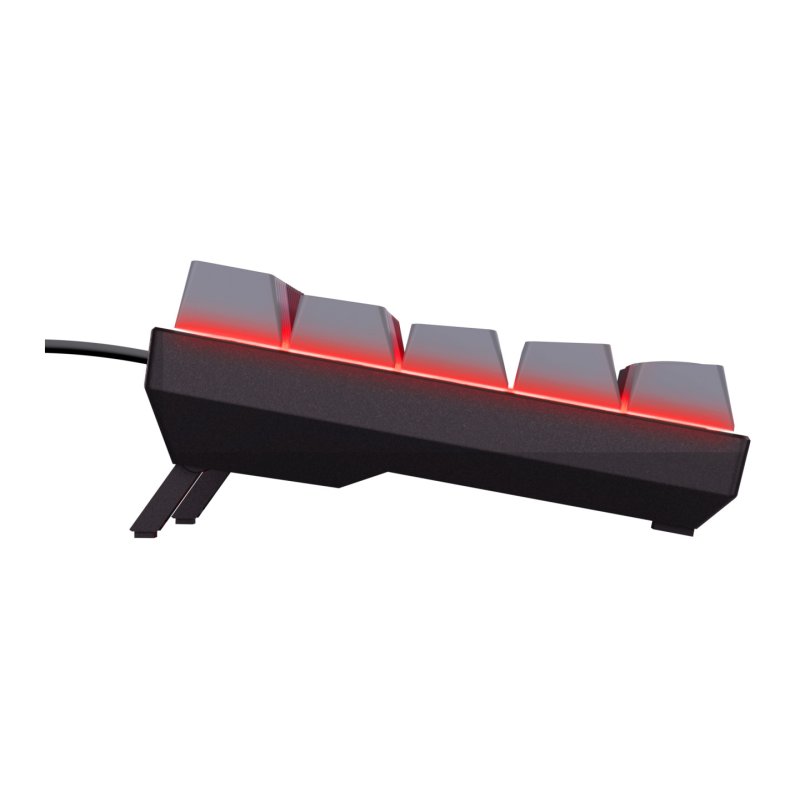 Trust GXT 867 Acira clavier Gaming USB QWERTZ Allemand Noir, Gris