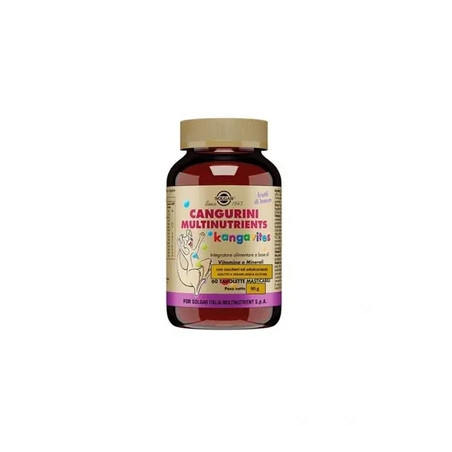 Solgar Cangurini Multinutrients 60 Chewable Tablets With Berry Flavor