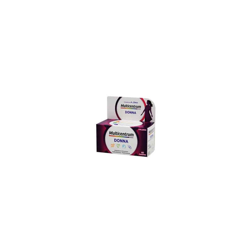 Haleon Italy Srl Multicentrum Donna Multivitamin And Multimineral 60 Tablets