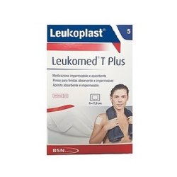 Leukoplast Leukomed T Plus Transparent Bandage 5 Pieces 72x5cm