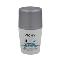 Vichy Homme Invisible Resist Deodorant 72h Antistains 50 Ml Rollon