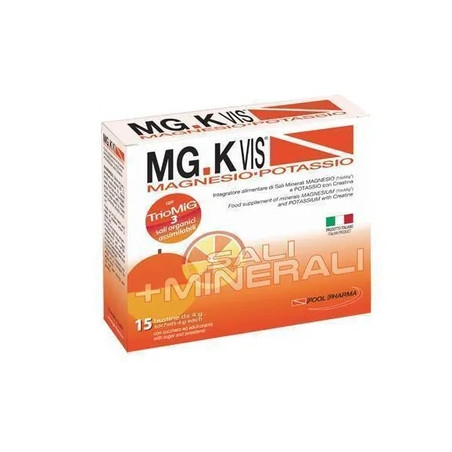 Pool Pharma Mgk Vis Magnesium Potassium Orange 15 Sachets