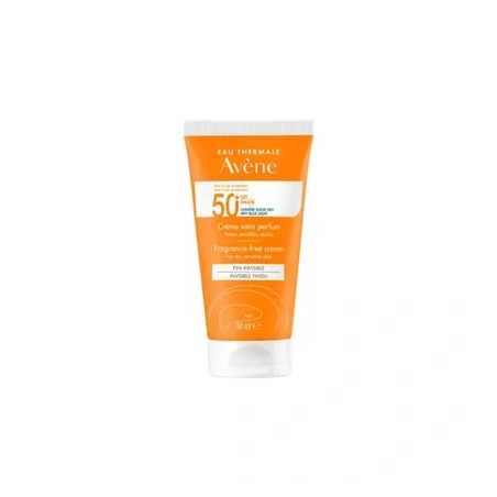 Avene Sunscreen Cream Spf 50 Uva Fragrancefree Invisible Effect 50 Ml
