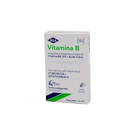 Ibsa Pharmaceuticals Ibsa Vitamin B Dietary Supplement 30 Orodispersible Films 3.99 Grams