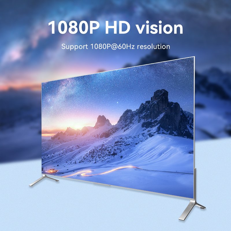 Vention 42161 câble vidéo et adaptateur 0,15 m HDMI Type A (Standard) VGA (D-Sub) 3.5mm Micro-USB Type B