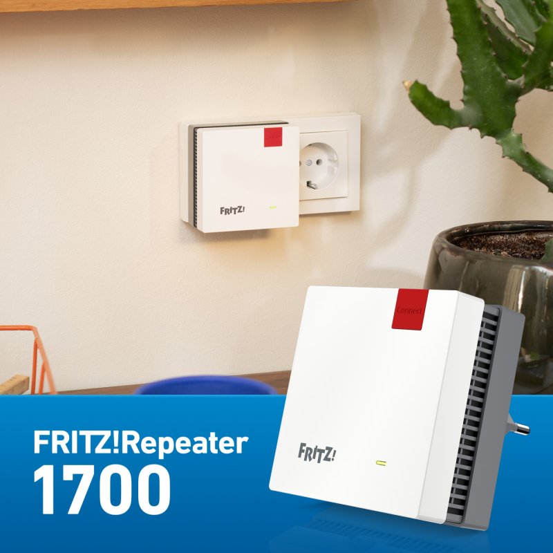 Repeater FRITZREPEATER 1700 EDITION INTERNATIONAL Network repeater White