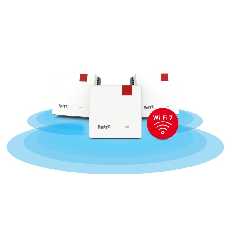 Mesh Set FRITZMESH SET 1700 3-PACK EDITION INTERNATIONAL Blanc Interne