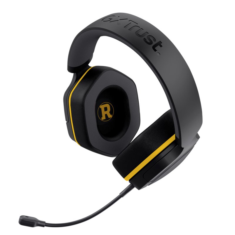 Trust 25784 casque Avec fil Arceau Gaming Noir, Jaune