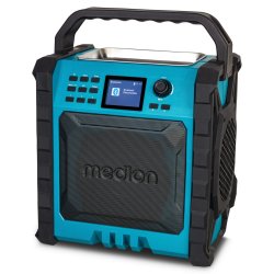 MEDION LIFE P66896 Premium Portable Numérique Noir, Bleu