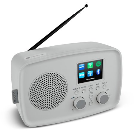 MEDION 50078819 Radio portable Internet Gris