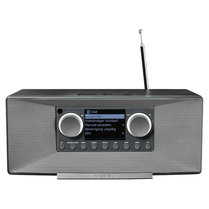 Medion MD 89289 Stereo Internetradio grau