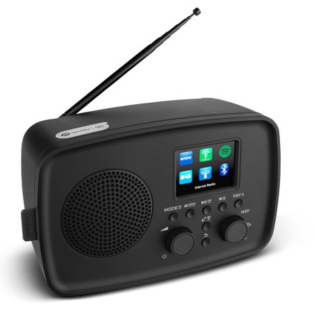 MEDION 50078817 radio Internet Black