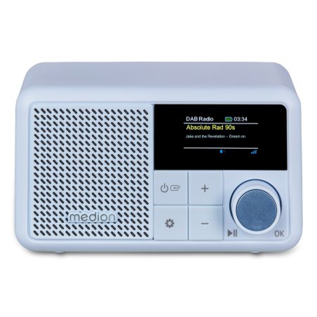 Medion LIFE® S66822 Tragbares DAB Radio blau