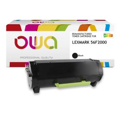 Toner kompatibel zu Lexmark 56F2000 schwarz (6.000 S.)