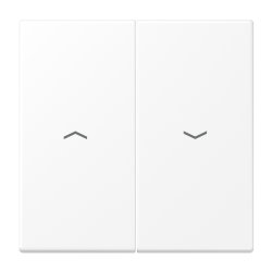 JUNG LS995PWWM Plaque de commutation et obturateur